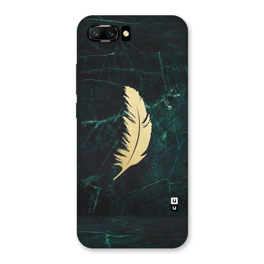 Golden Feather Back Case for Honor 10