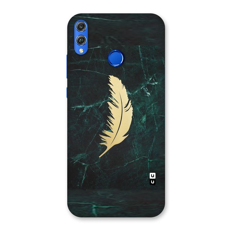 Golden Feather Back Case for Honor 8X