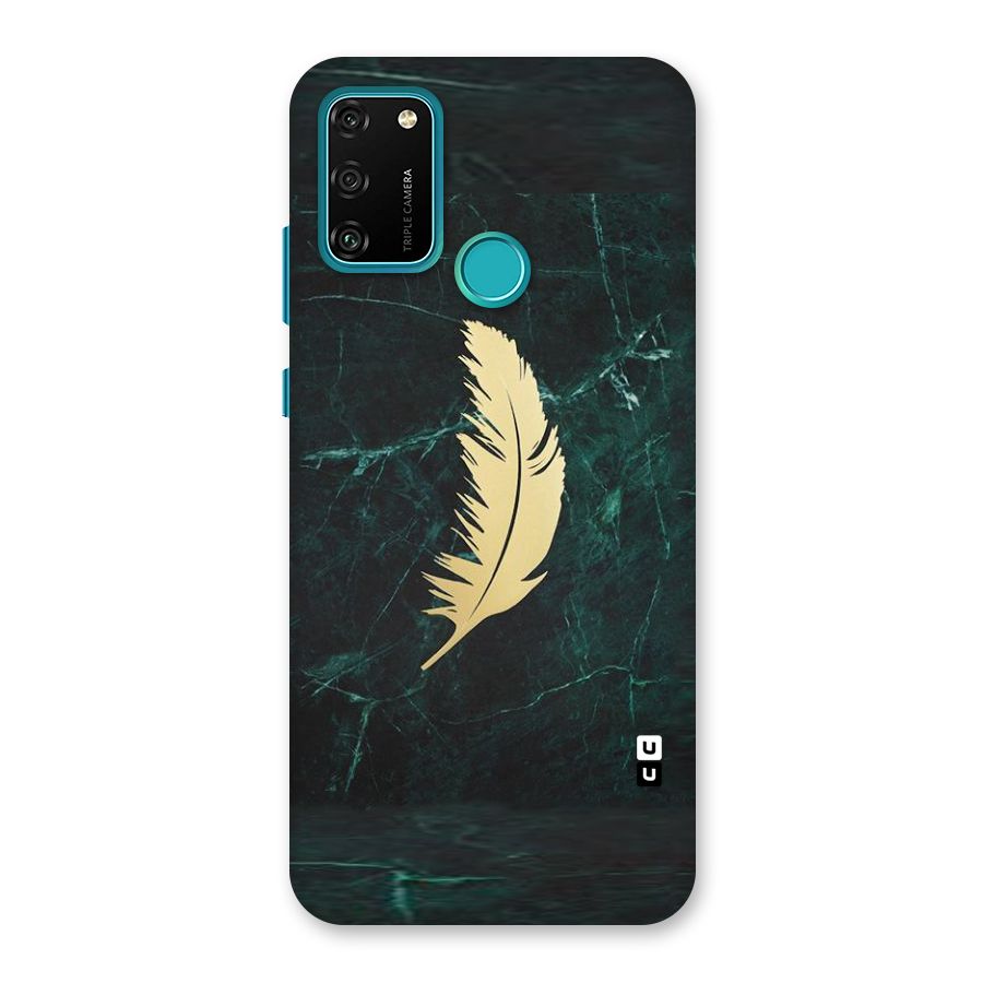 Golden Feather Back Case for Honor 9A