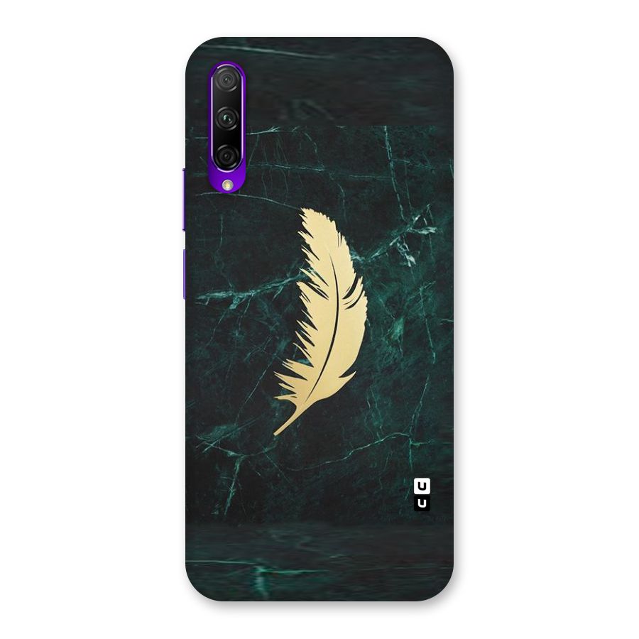 Golden Feather Back Case for Honor 9X Pro