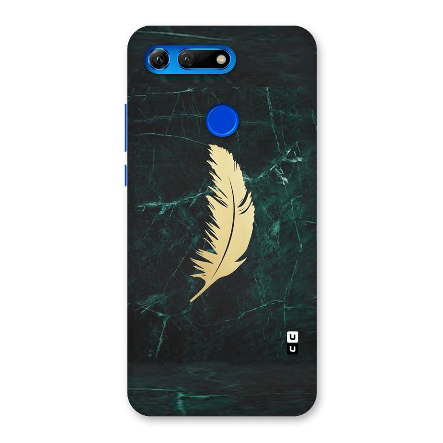 Golden Feather Back Case for Honor View 20