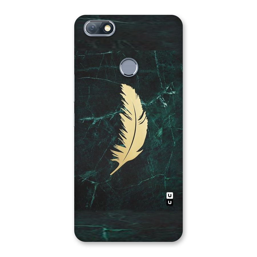 Golden Feather Back Case for Infinix Note 5