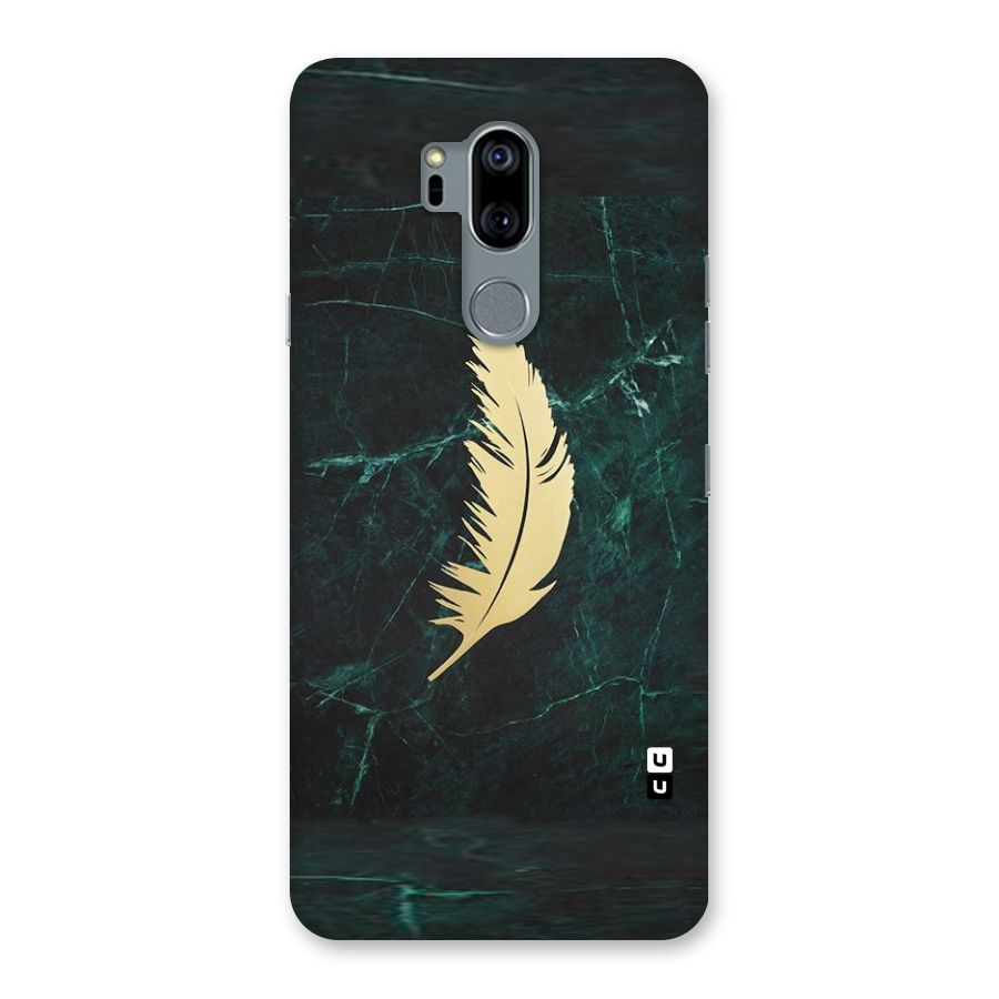 Golden Feather Back Case for LG G7