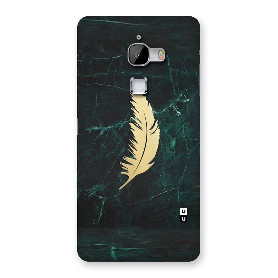 Golden Feather Back Case for LeTv Le Max