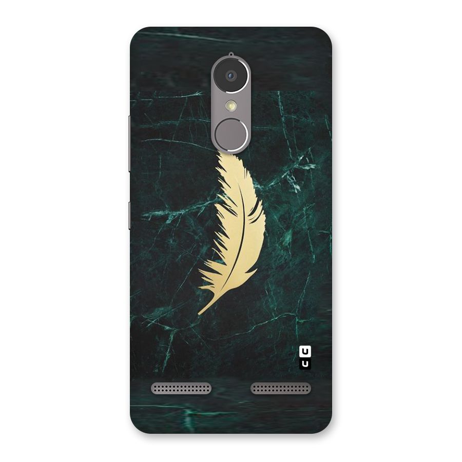 Golden Feather Back Case for Lenovo K6