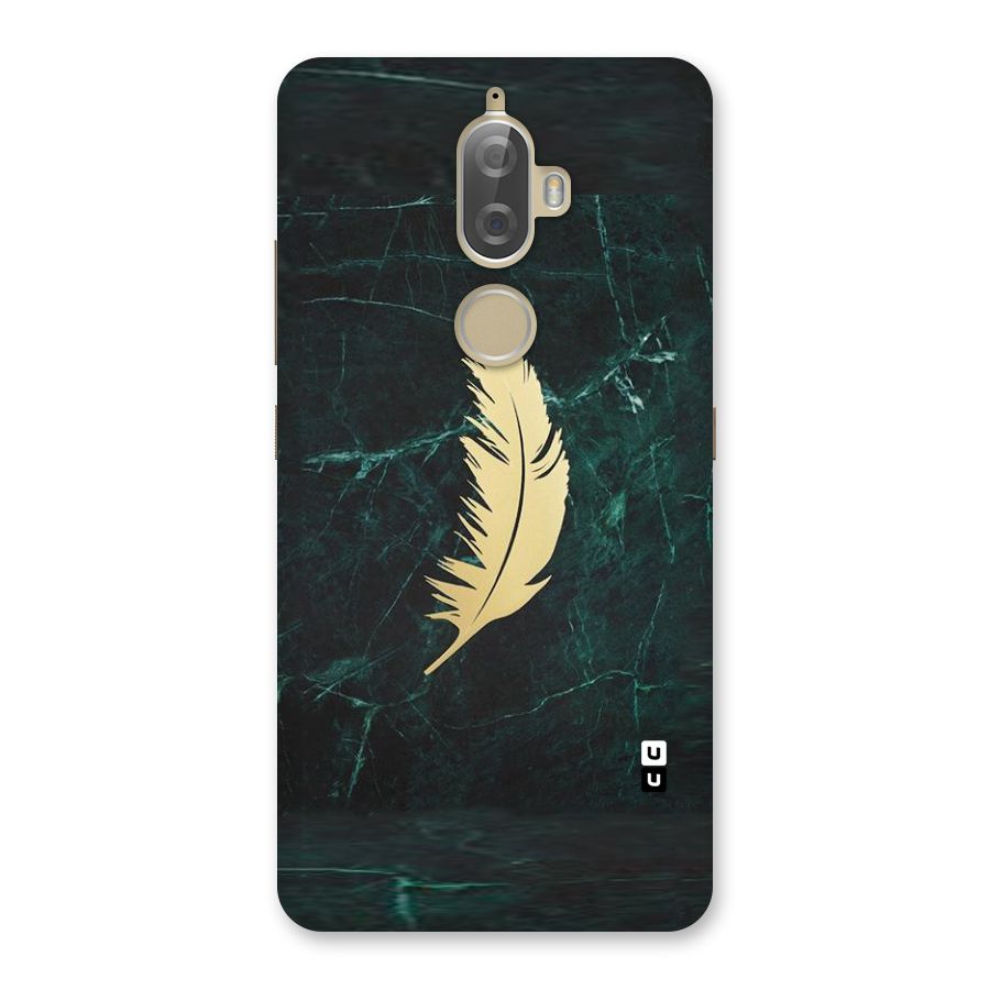 Golden Feather Back Case for Lenovo K8 Plus