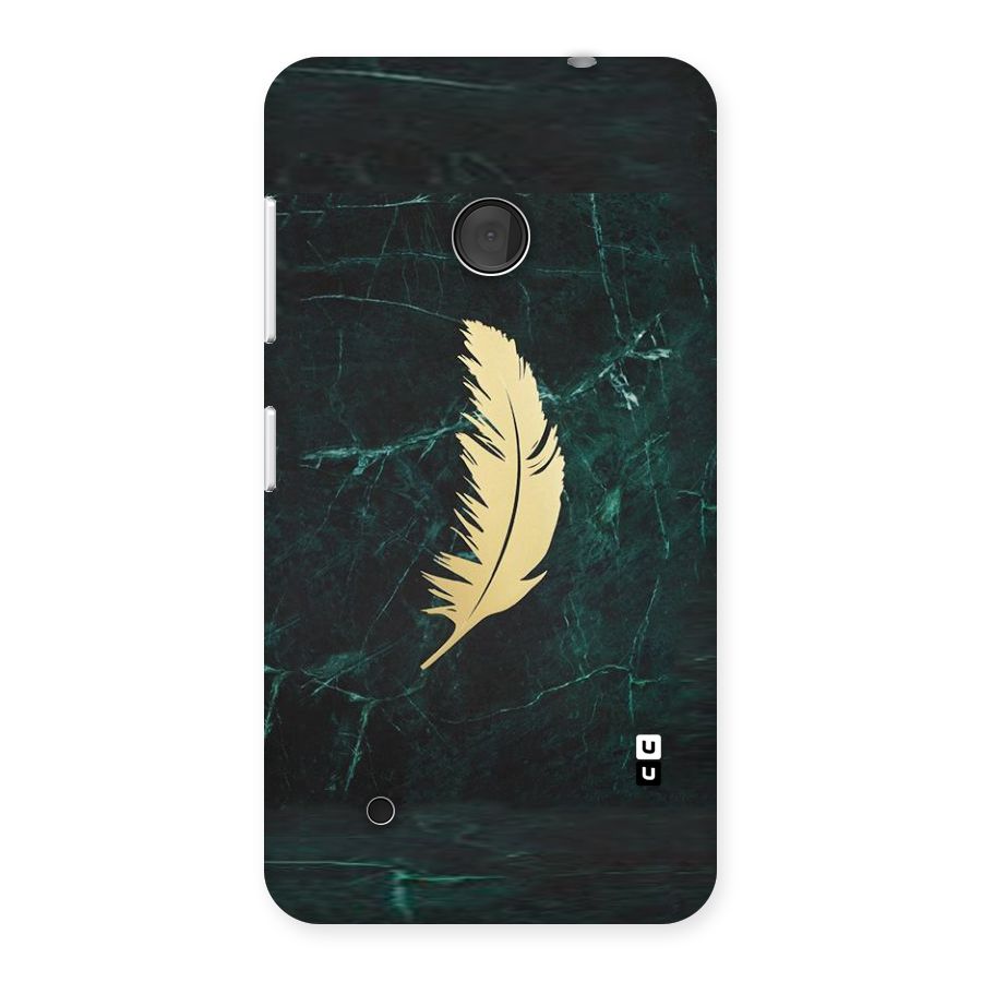 Golden Feather Back Case for Lumia 530