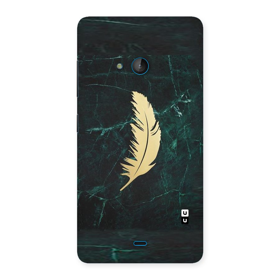 Golden Feather Back Case for Lumia 540