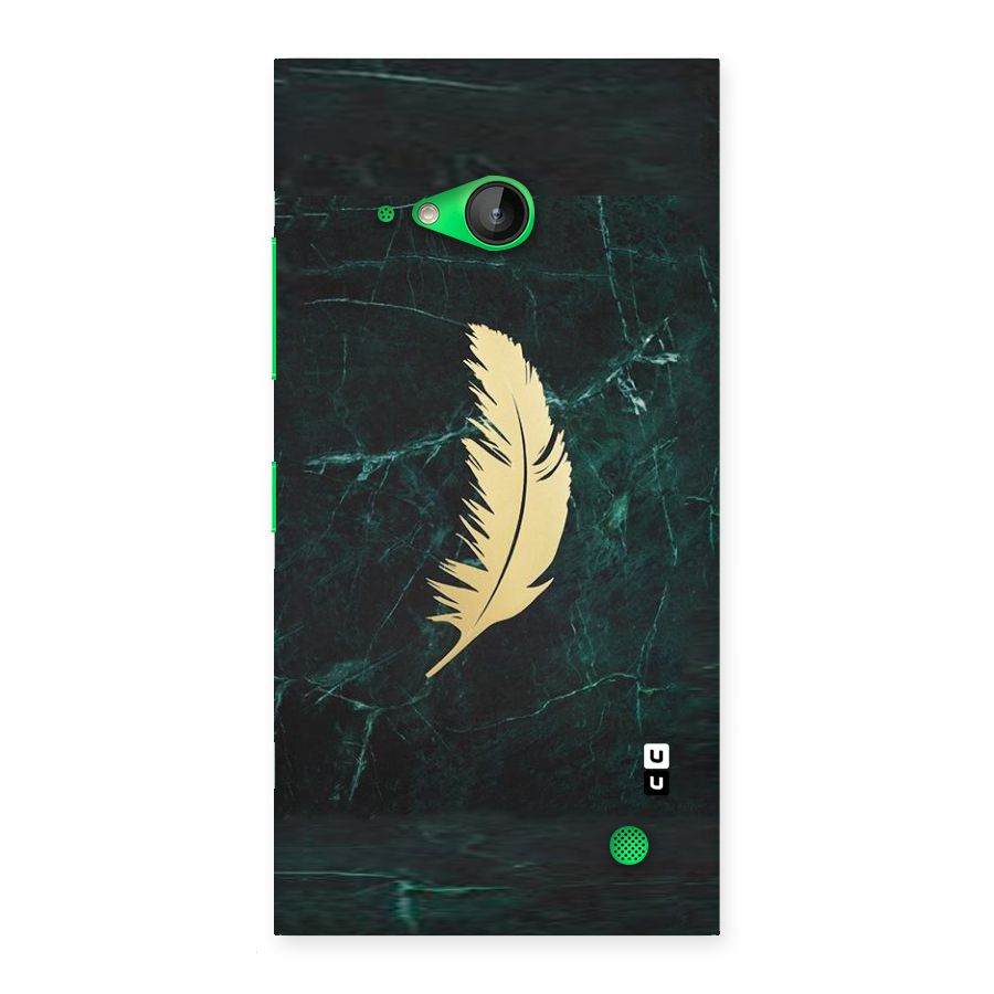 Golden Feather Back Case for Lumia 730