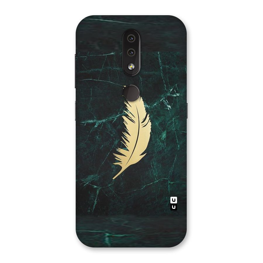 Golden Feather Back Case for Nokia 4.2