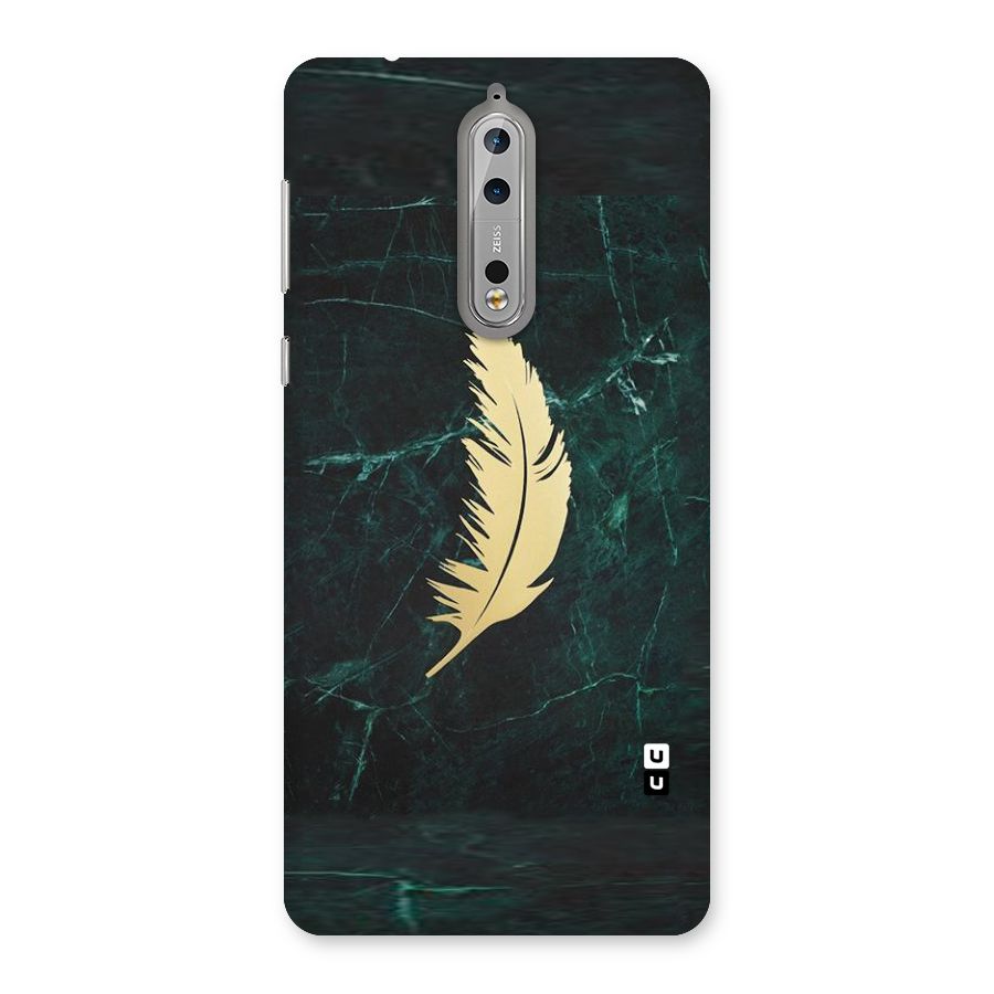 Golden Feather Back Case for Nokia 8