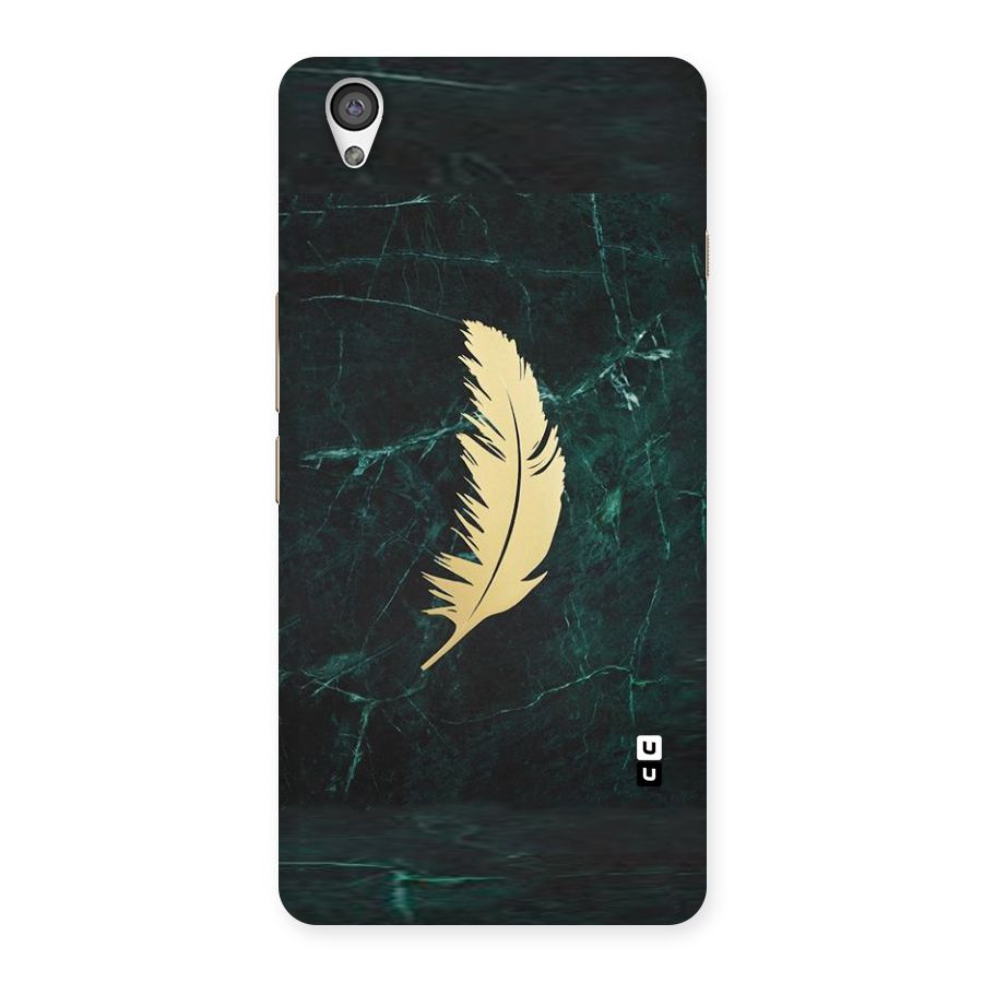 Golden Feather Back Case for OnePlus X