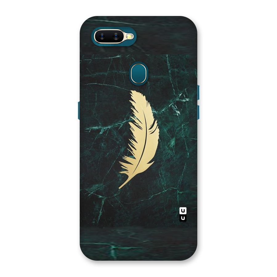 Golden Feather Back Case for Oppo A11k