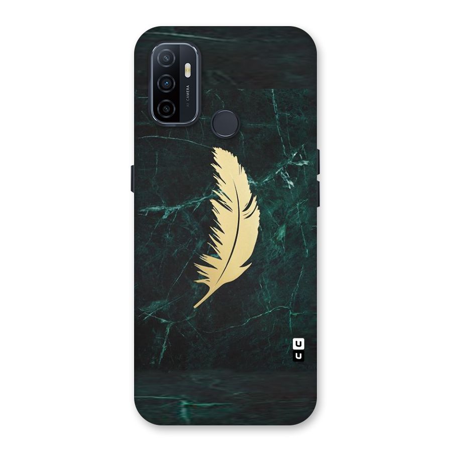 Golden Feather Back Case for Oppo A32
