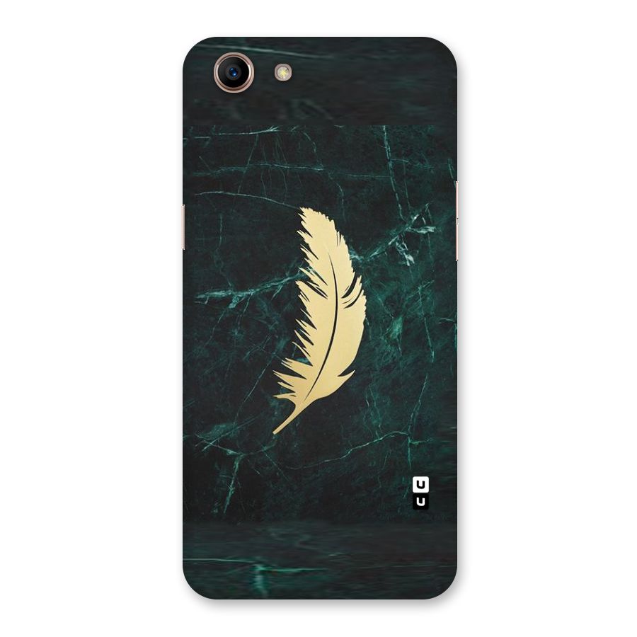 Golden Feather Back Case for Oppo A83 (2018)