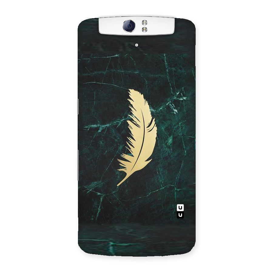 Golden Feather Back Case for Oppo N1