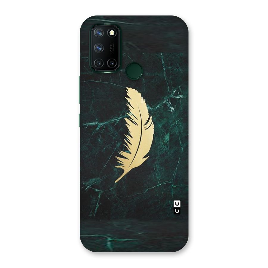 Golden Feather Back Case for Realme 7i