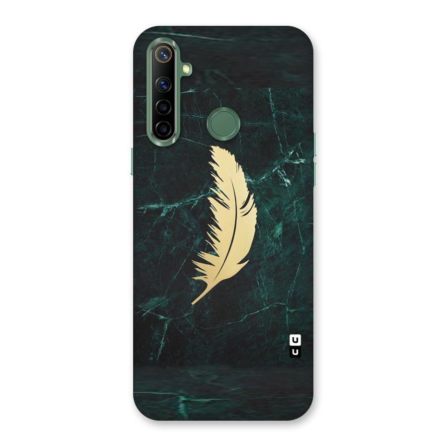 Golden Feather Back Case for Realme Narzo 10