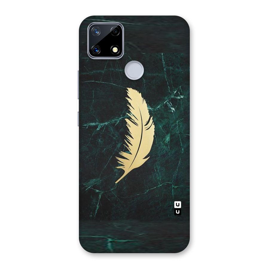 Golden Feather Back Case for Realme Narzo 20