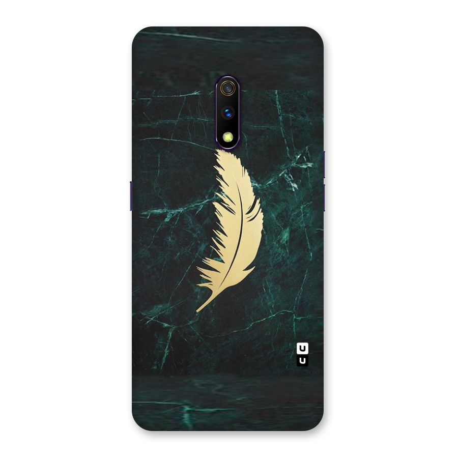 Golden Feather Back Case for Realme X