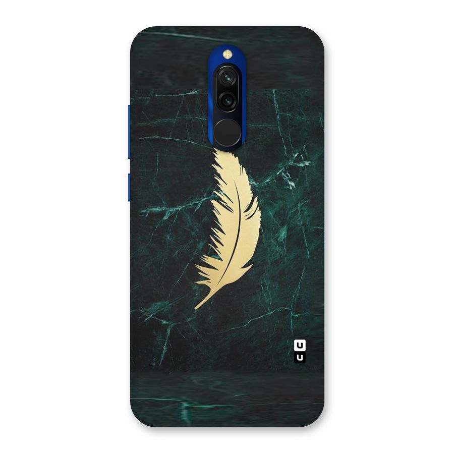 Golden Feather Back Case for Redmi 8
