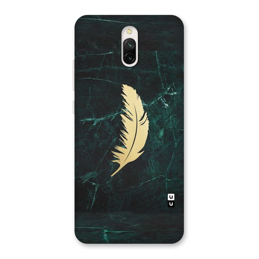 Golden Feather Back Case for Redmi 8A Dual