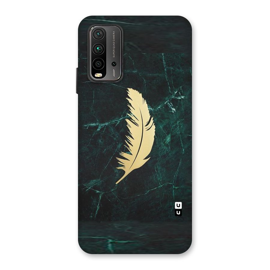 Golden Feather Back Case for Redmi 9 Power