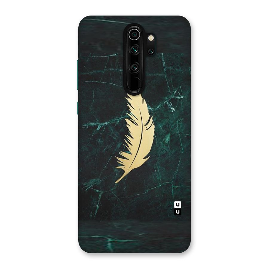 Golden Feather Back Case for Redmi Note 8 Pro