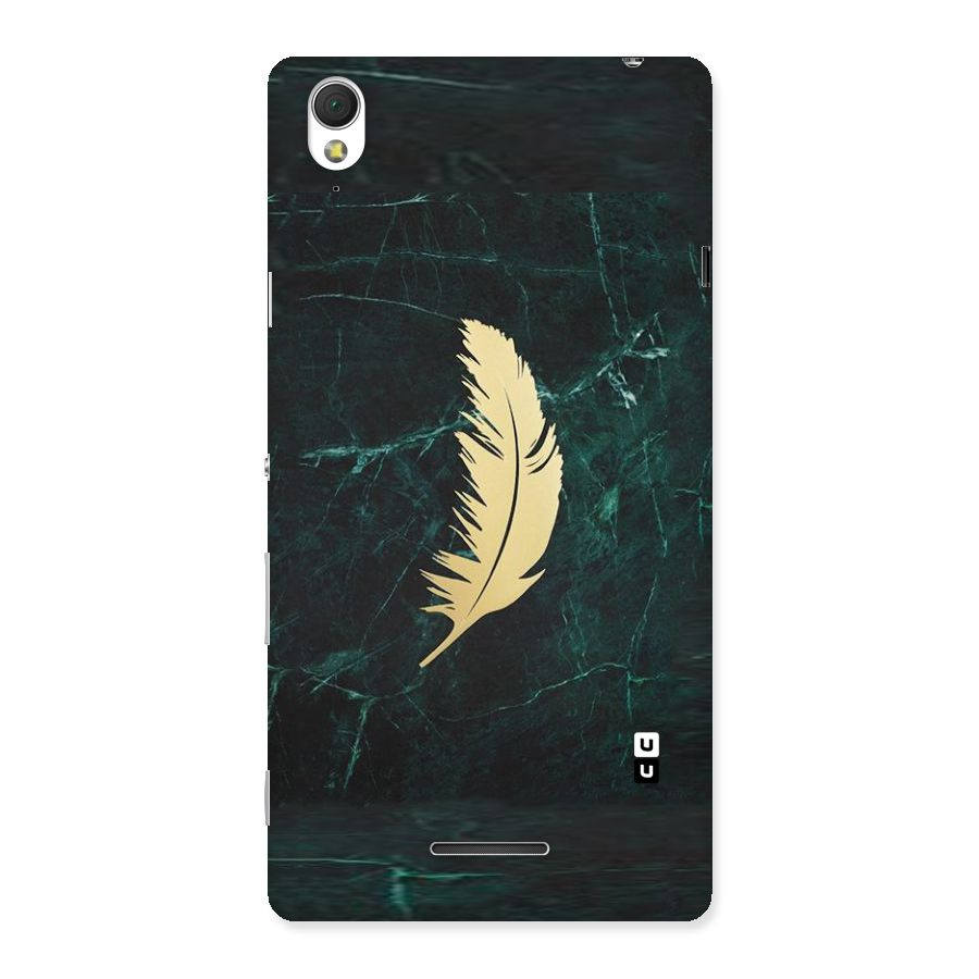 Golden Feather Back Case for Sony Xperia T3