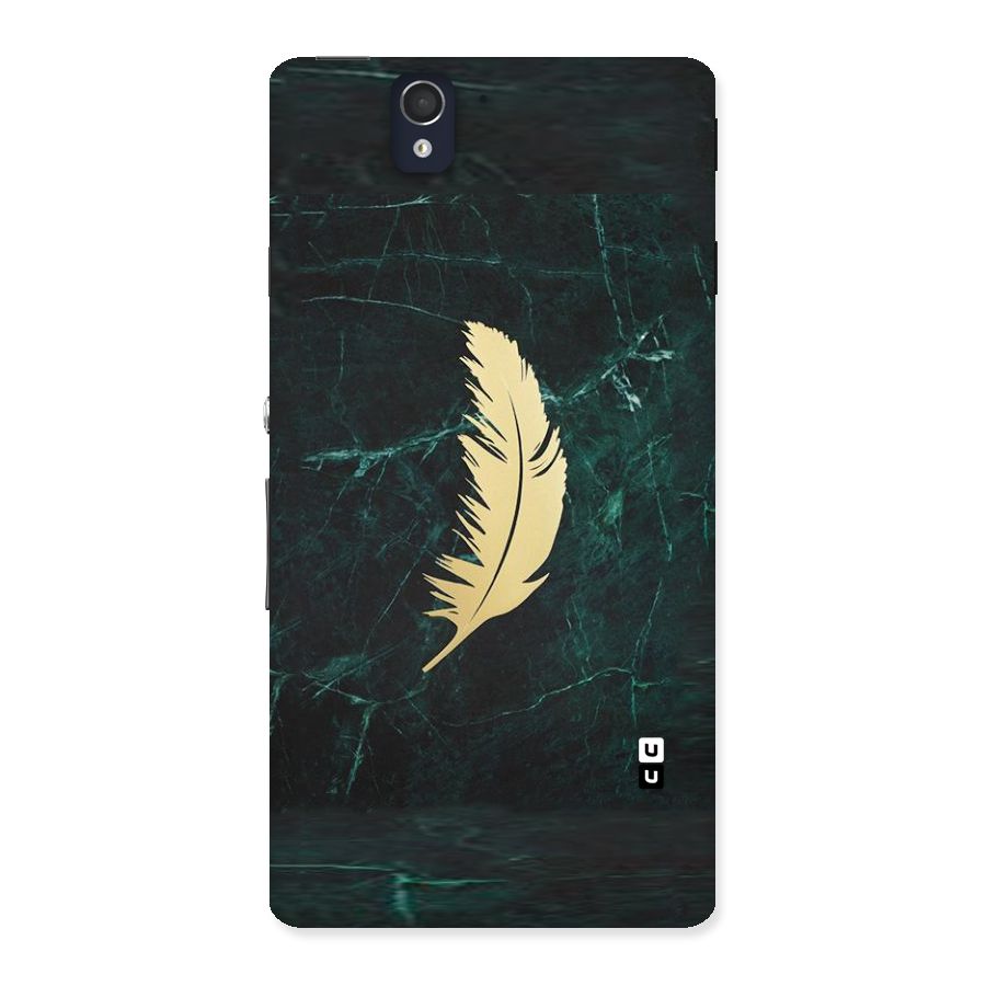 Golden Feather Back Case for Sony Xperia Z