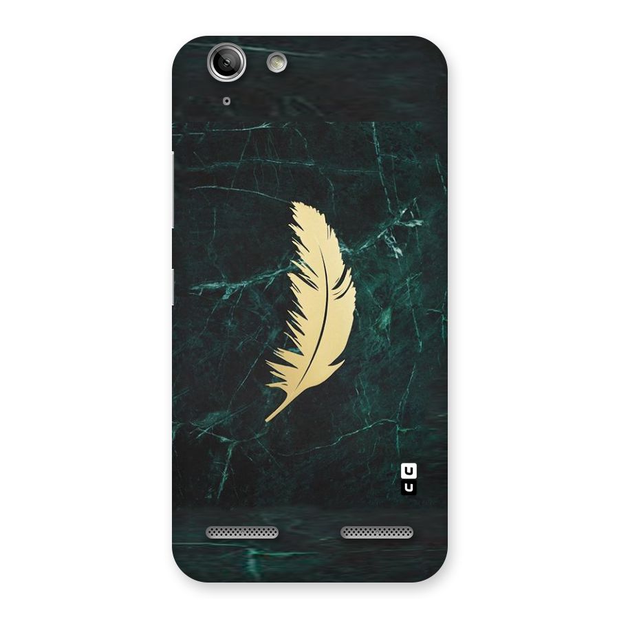 Golden Feather Back Case for Vibe K5