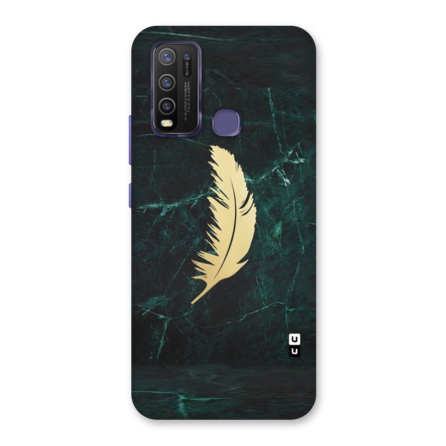 Golden Feather Back Case for Vivo Y50