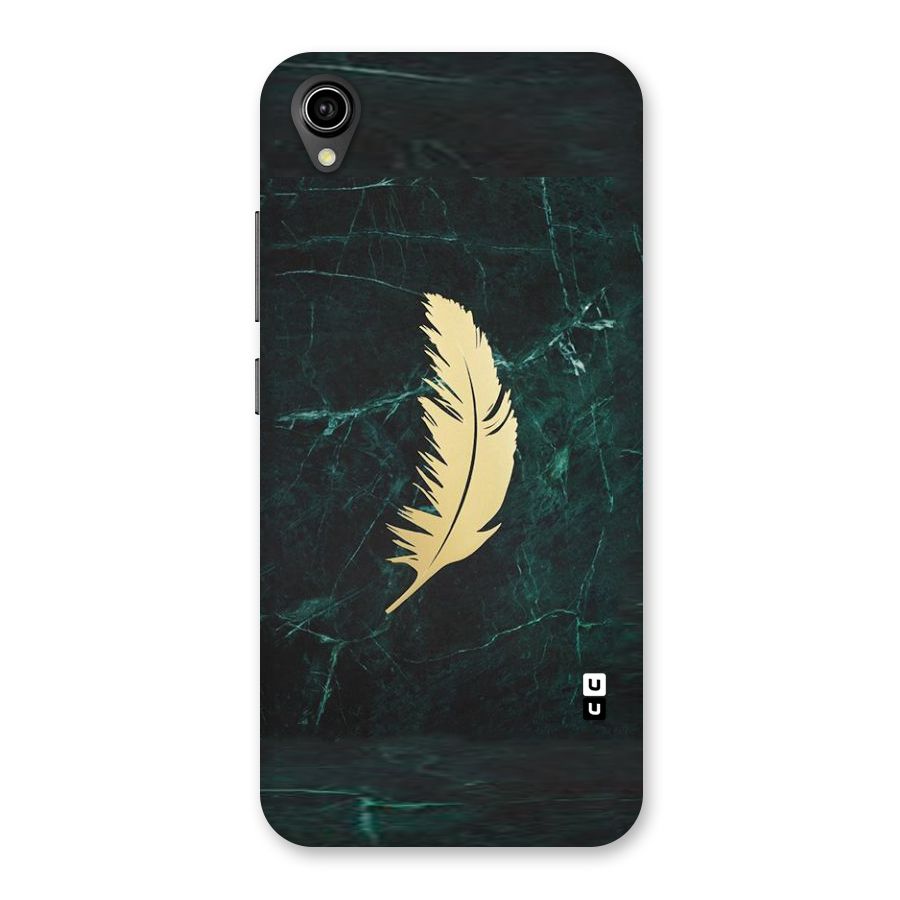 Golden Feather Back Case for Vivo Y90