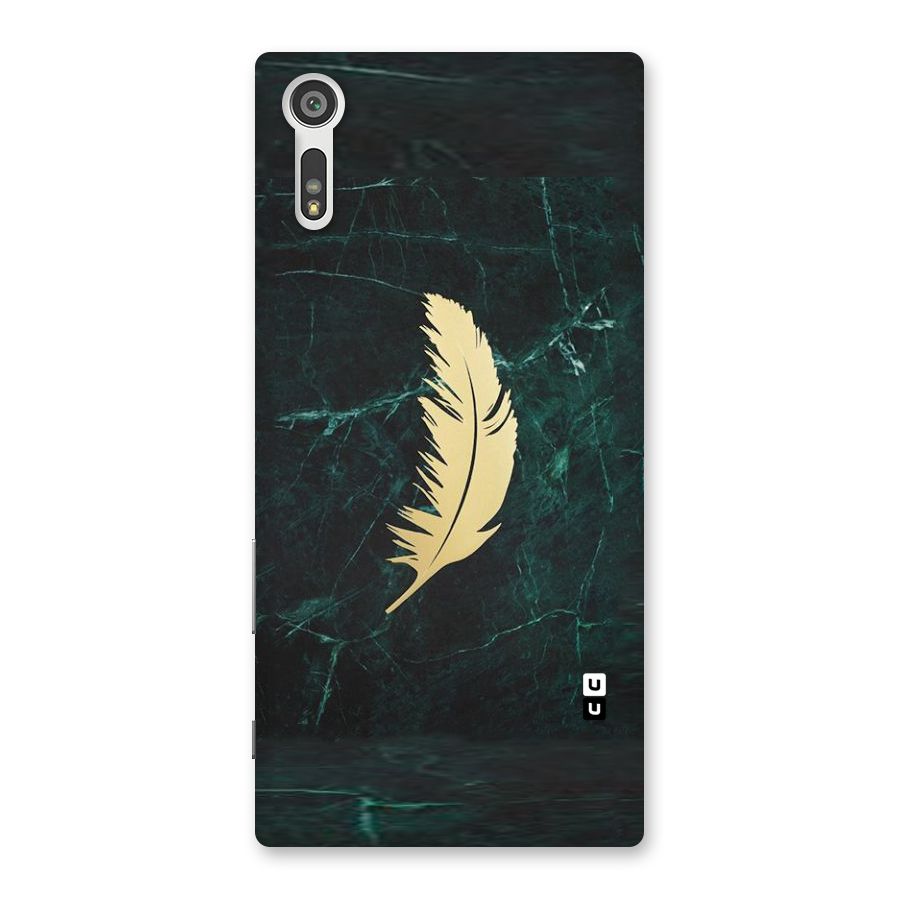 Golden Feather Back Case for Xperia XZ