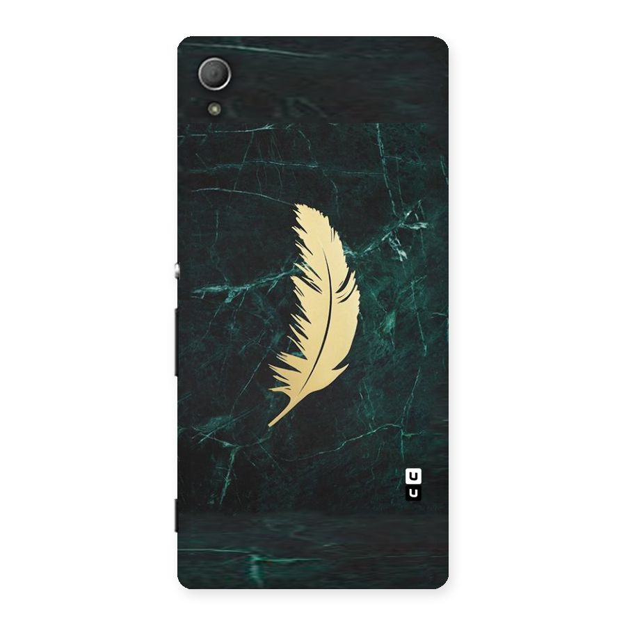 Golden Feather Back Case for Xperia Z3 Plus