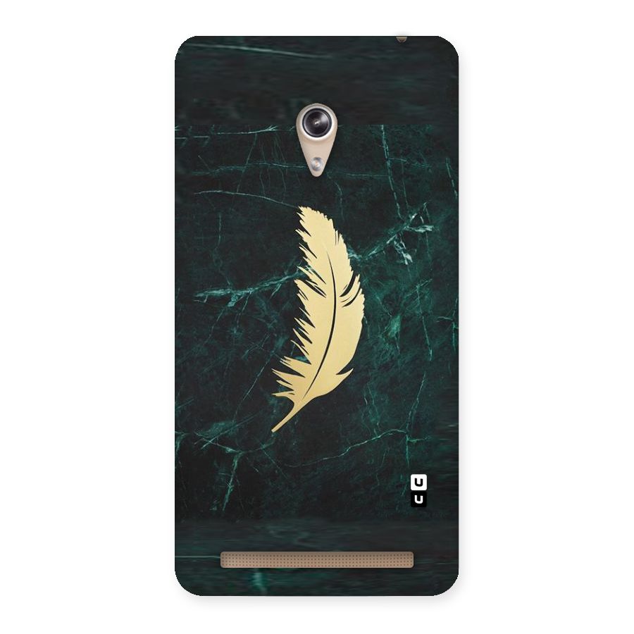 Golden Feather Back Case for Zenfone 6