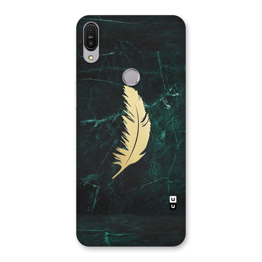 Golden Feather Back Case for Zenfone Max Pro M1
