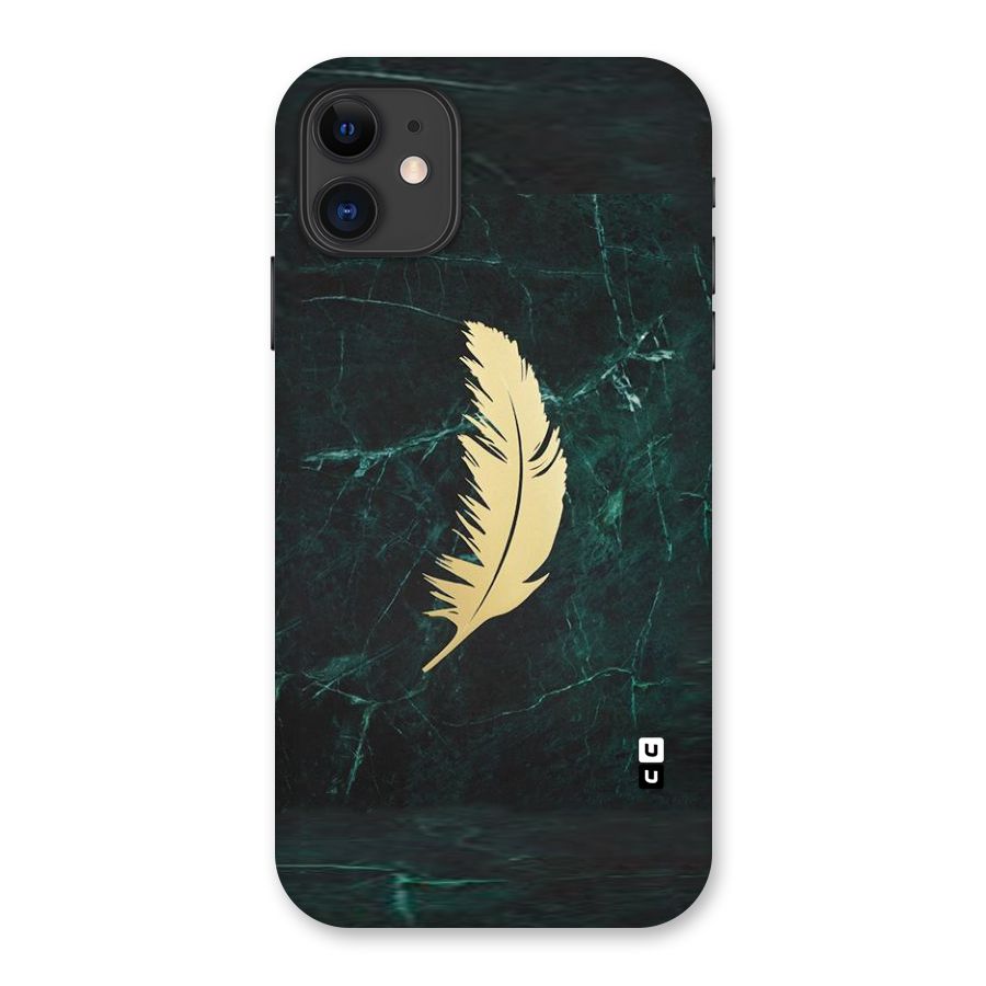 Golden Feather Back Case for iPhone 11