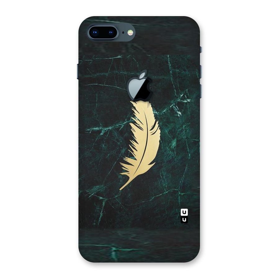 Golden Feather Back Case for iPhone 7 Plus Apple Cut