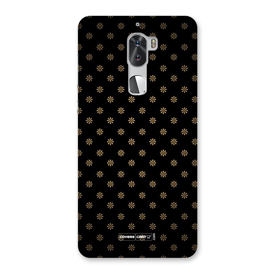 Golden Flowers Back Case for Coolpad Cool 1