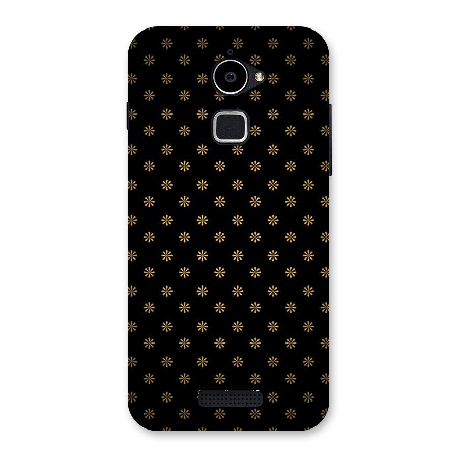 Golden Flowers Back Case for Coolpad Note 3 Lite