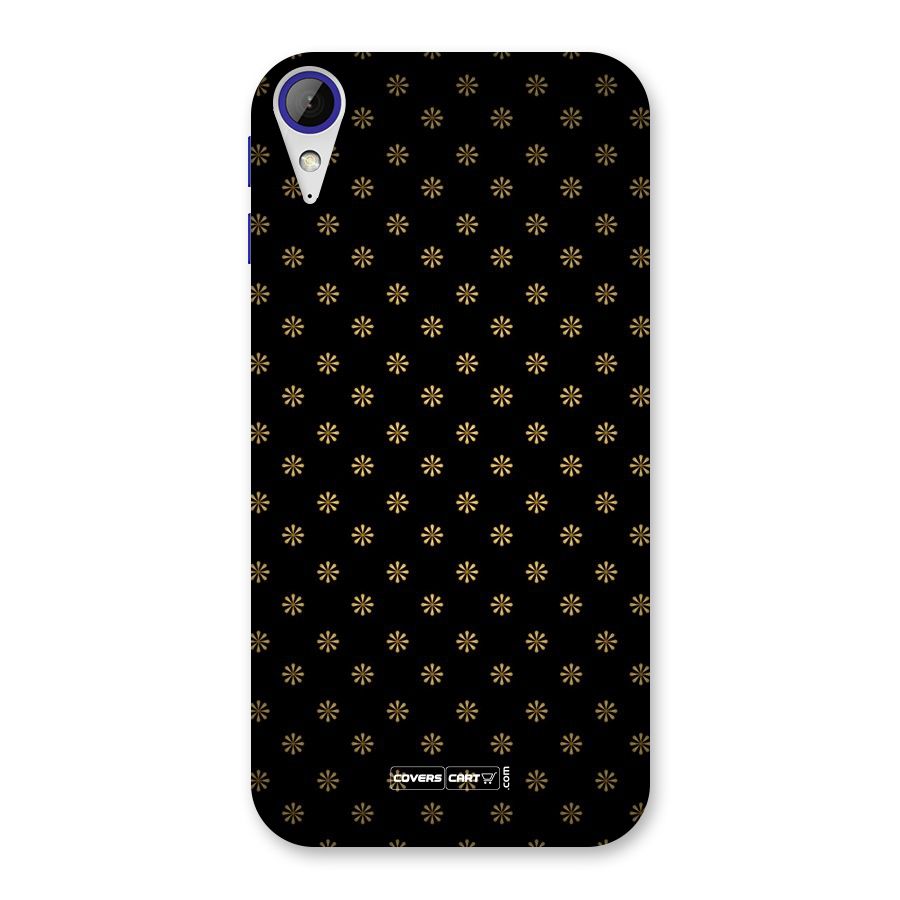 Golden Flowers Back Case for Desire 830