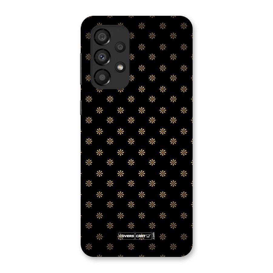 Golden Flowers Back Case for Galaxy A33 5G