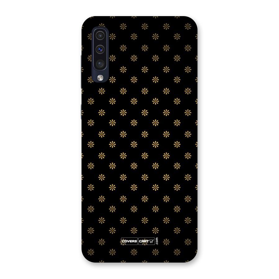 Golden Flowers Back Case for Galaxy A50s