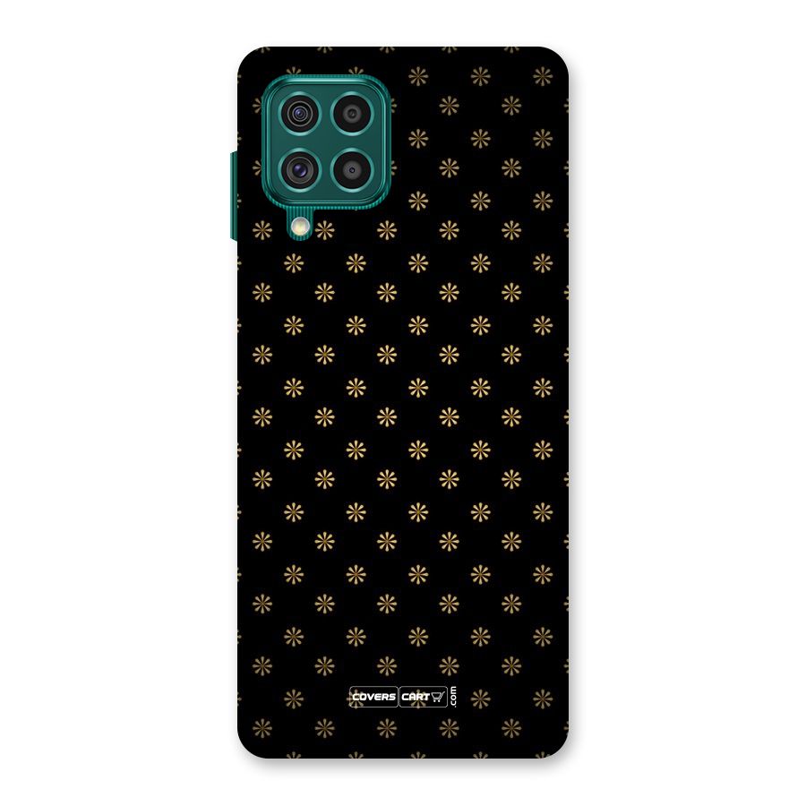 Golden Flowers Back Case for Galaxy F62