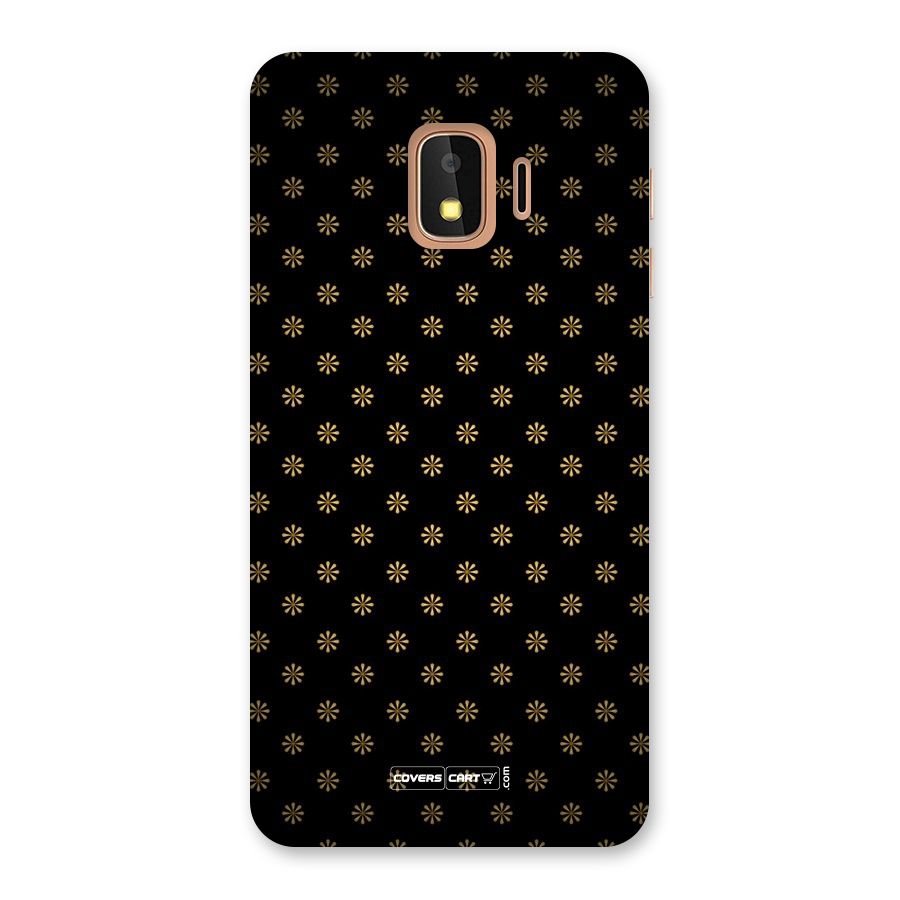 Golden Flowers Back Case for Galaxy J2 Core
