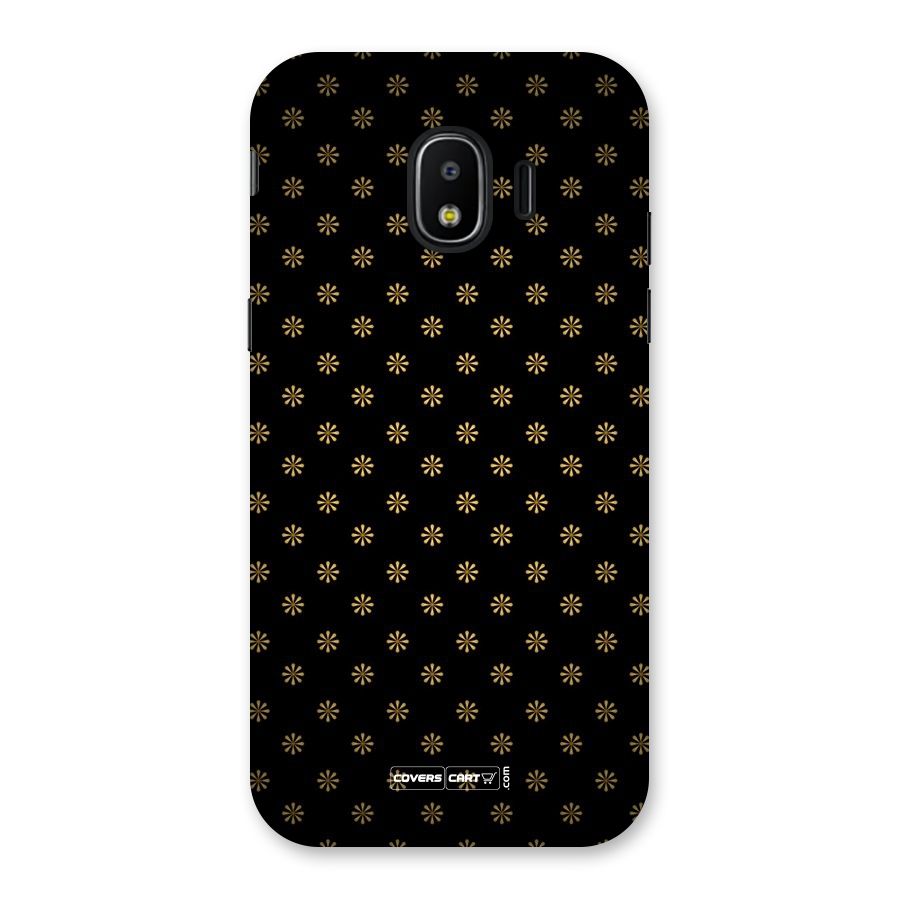Golden Flowers Back Case for Galaxy J2 Pro 2018