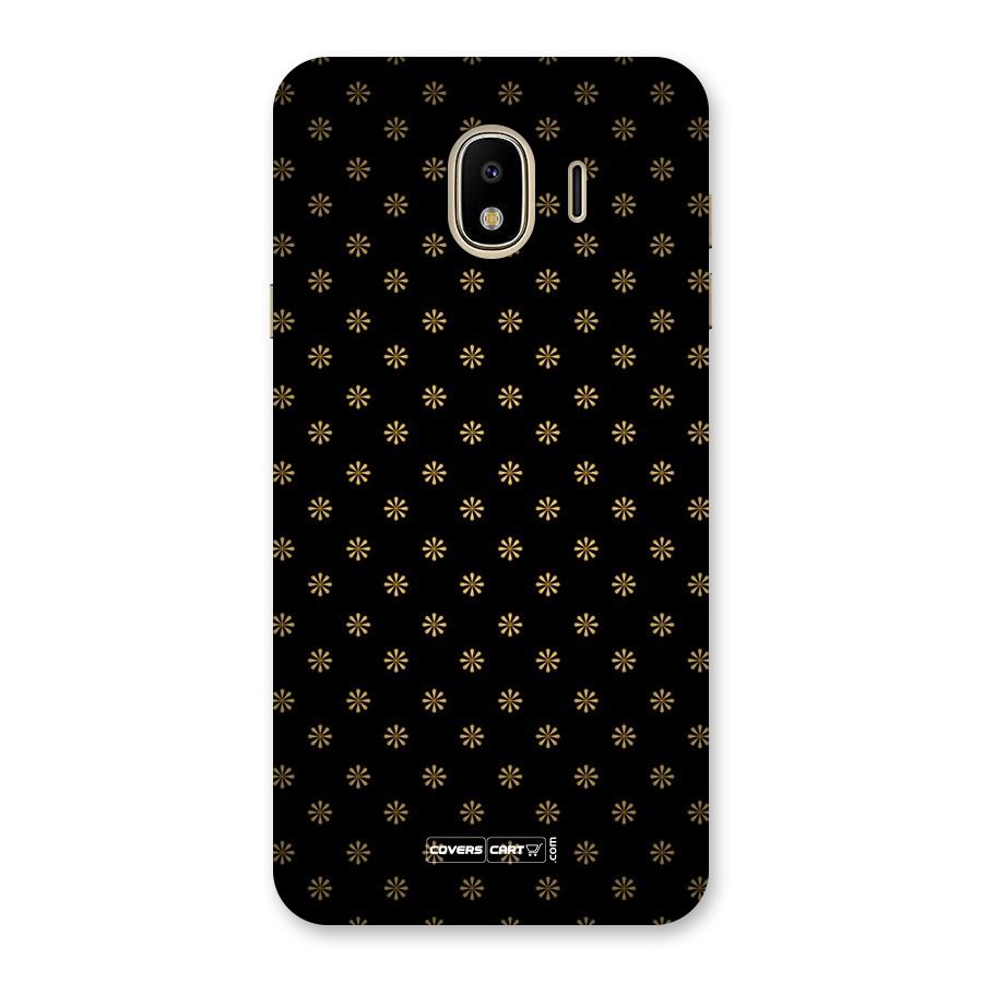 Golden Flowers Back Case for Galaxy J4