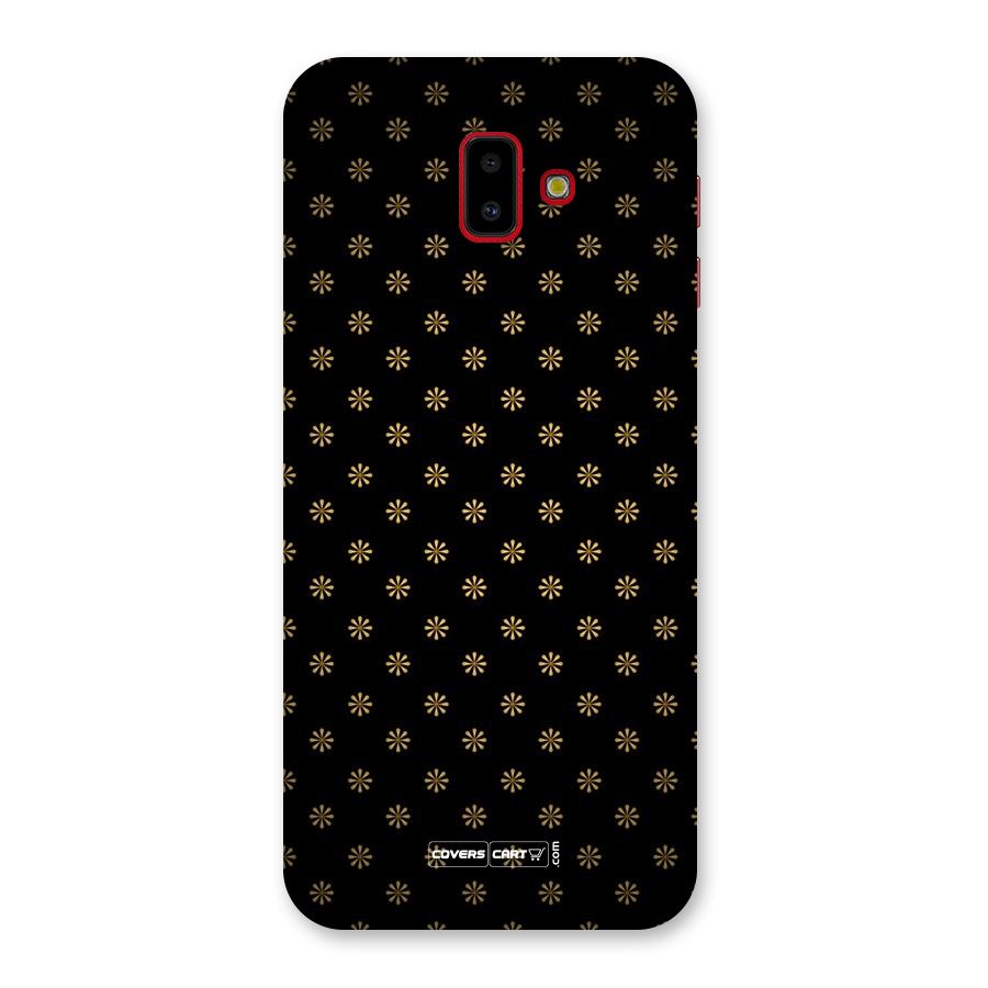 Golden Flowers Back Case for Galaxy J6 Plus