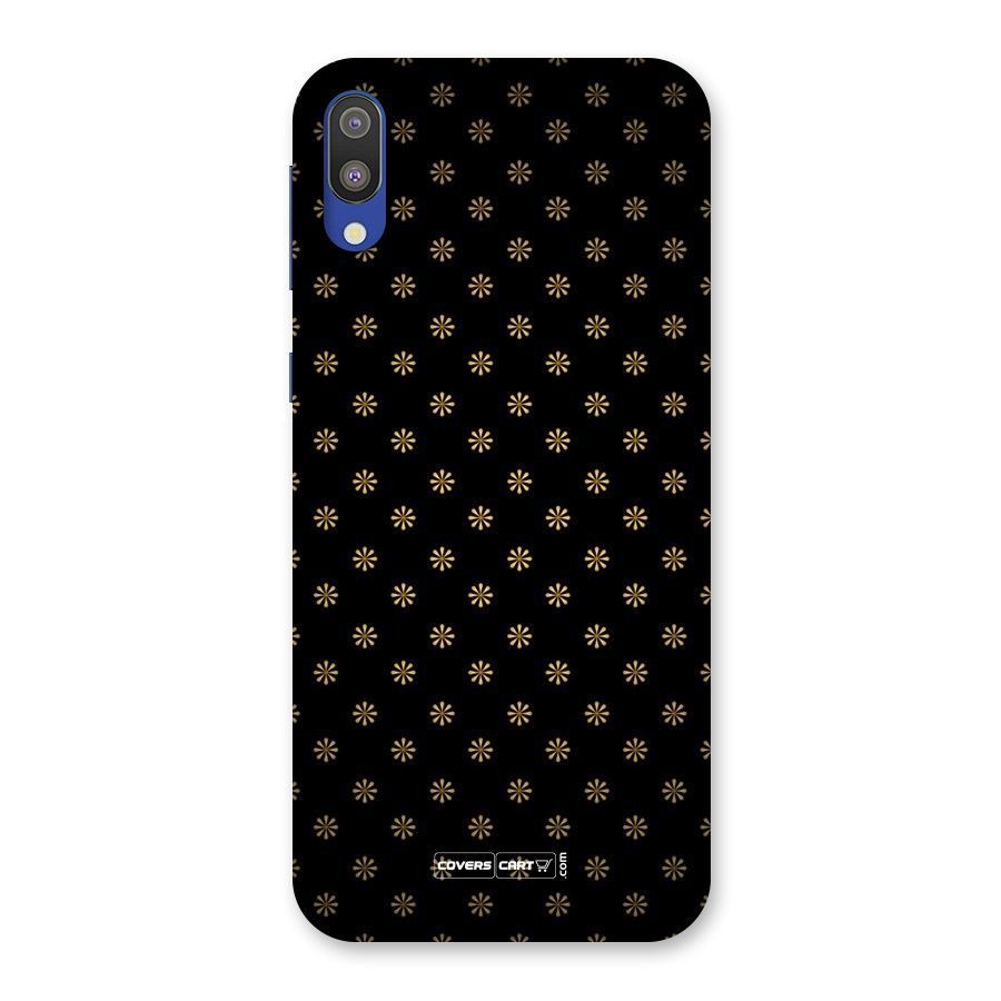 Golden Flowers Back Case for Galaxy M10